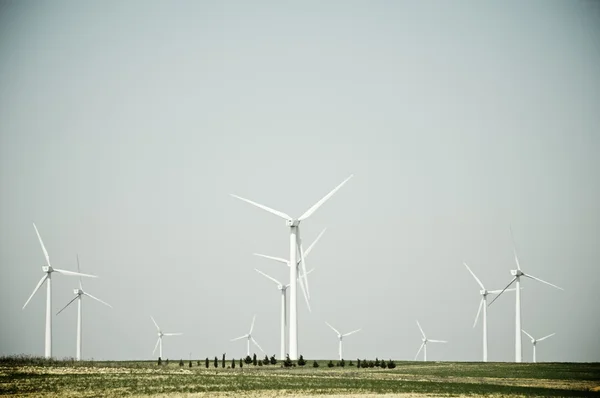 Větrná energie — Stock fotografie