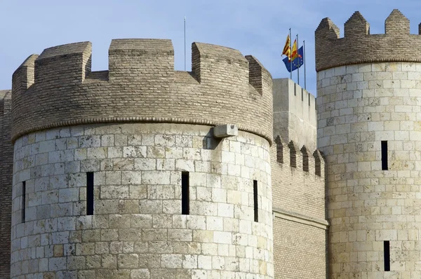 La Aljafería — Fotografia de Stock