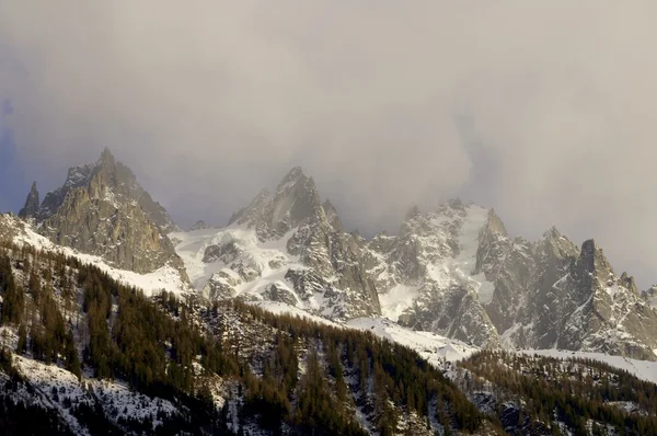 Aiguilles du Chamonix — Foto de Stock