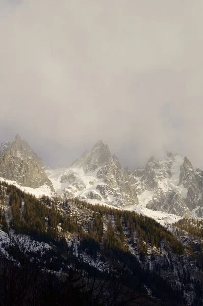 Aiguilles du Chamonix — Zdjęcie stockowe