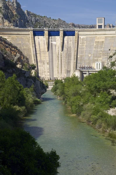 Vista da barragem — Fotografia de Stock