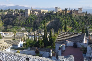 alhambra gün batımı