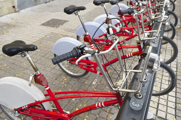 Noleggio biciclette — Foto Stock