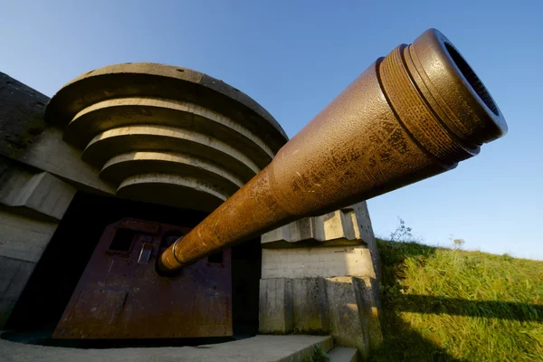 Batteri longues-sur-Mer — Stockfoto