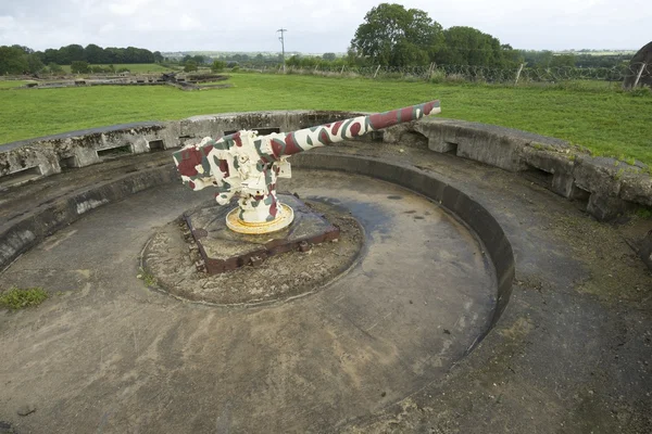 Batterie von Crisbecq — Stockfoto