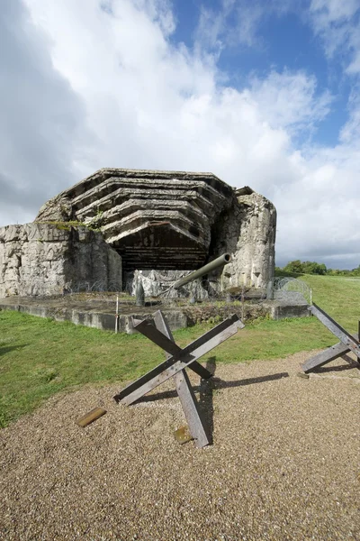 Batterie von Crisbecq — Stockfoto