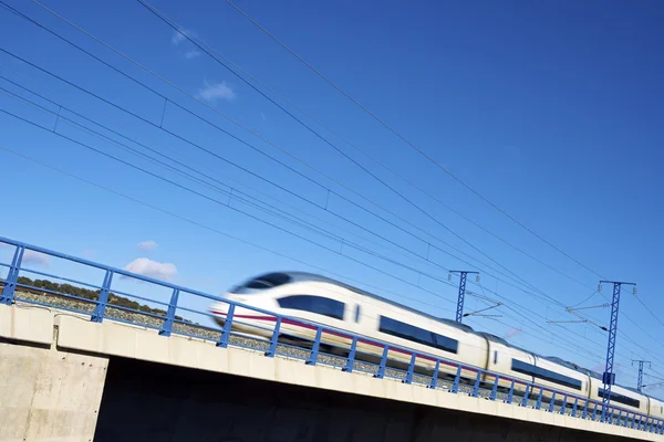 Snelheid trein — Stockfoto