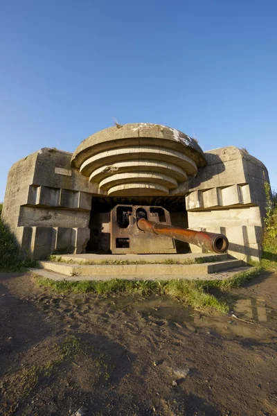 Batterie von Longues sur mer — Stockfoto