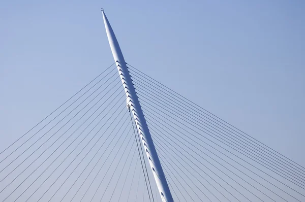 Puente colgante . — Foto de Stock