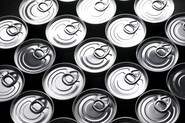 Cans — Stock Photo, Image