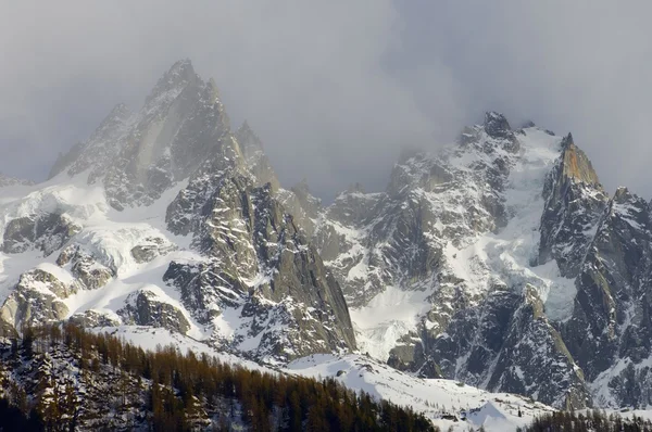 Aiguille du Chamonix — Φωτογραφία Αρχείου