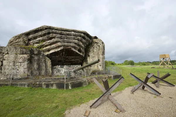 Batterie von Crisbecq — Stockfoto