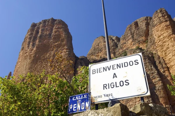 Riglos — Stockfoto