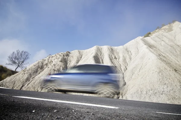 Coche azul — Foto de Stock