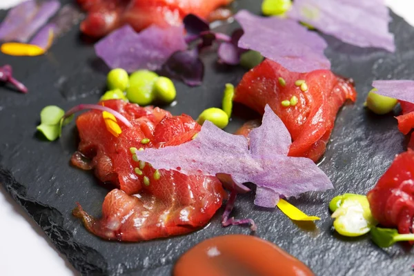 Czerwony tuńczyk sashimi — Zdjęcie stockowe
