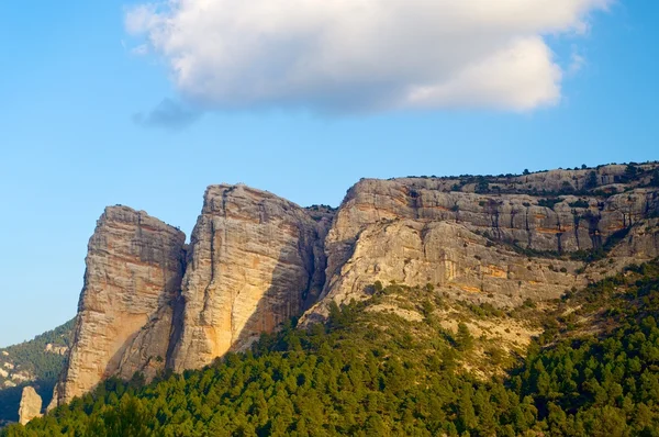 Parete di roccia — Foto Stock