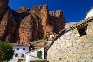 Riglos in Spain clipart