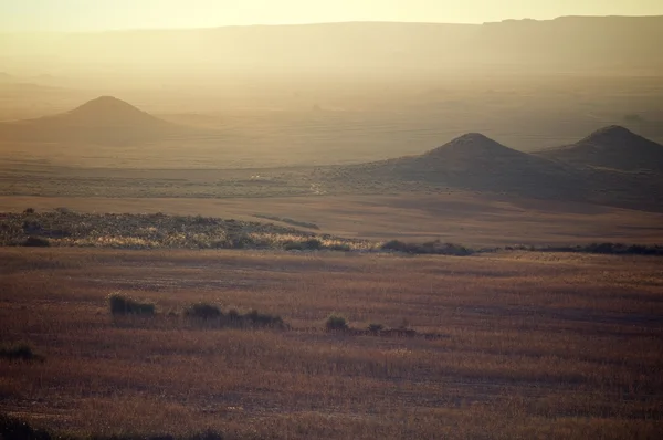 Arid landscape view — Stock Photo, Image