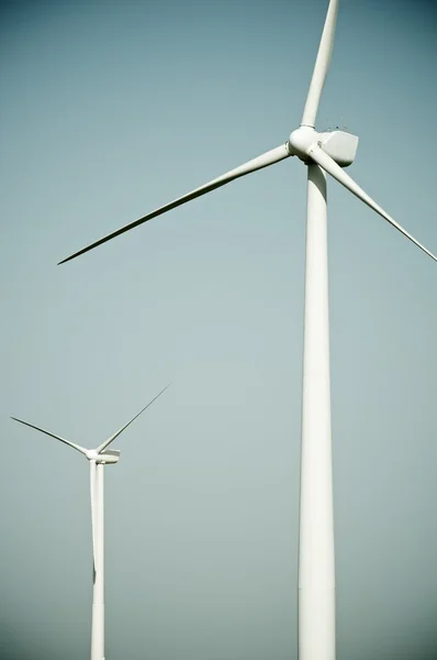Erzeugung erneuerbarer Energien — Stockfoto