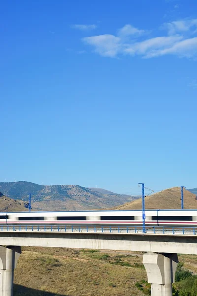 Snelheid trein — Stockfoto