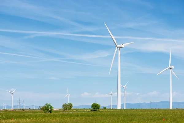 Erzeugung erneuerbarer Energien — Stockfoto