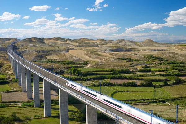 Snelheid trein — Stockfoto