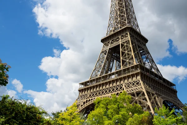 Eiffelova věž pohled — Stock fotografie