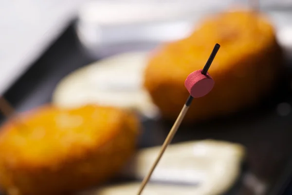 Croquettes close up — Stock Photo, Image