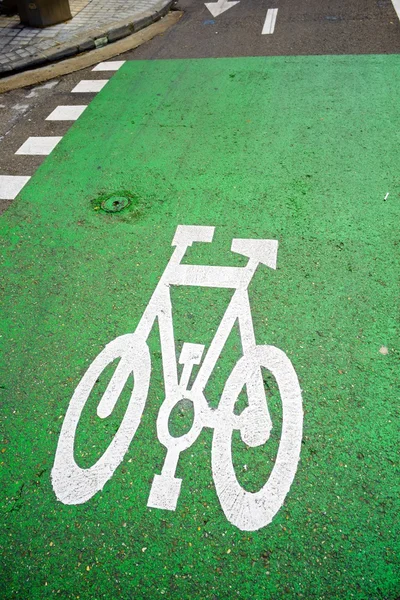 Cycleway close up — Fotografia de Stock