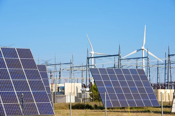 Renewable energy production — Stock Photo, Image