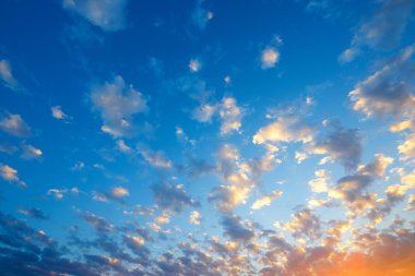 Gökyüzü arka plan görünümü