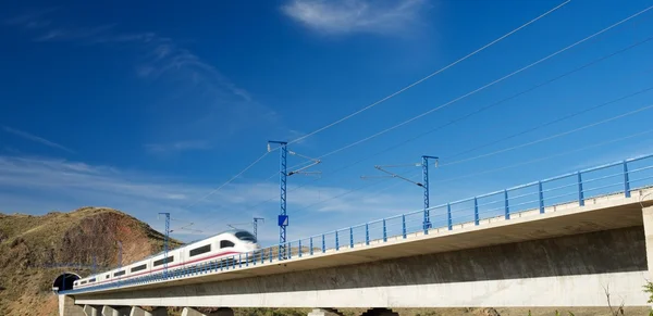 Velocidad Vista tren —  Fotos de Stock