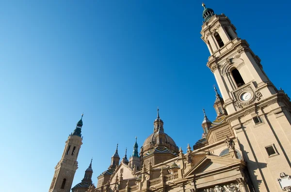 Pilar Cathedral, Spanyolország — Stock Fotó