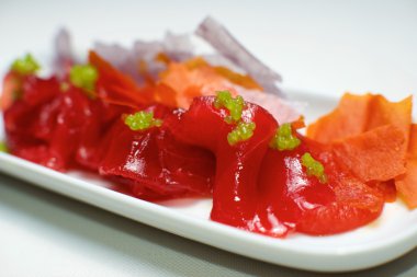 Kırmızı ton balığı görünümü