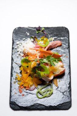 Tavuk salata görünümü