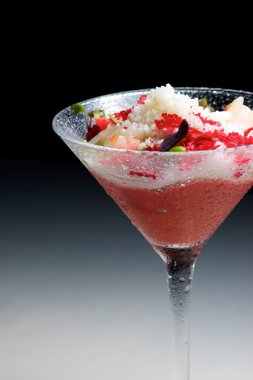 Gazpacho yakın çekim