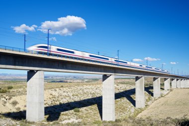 Hız treni görünümü