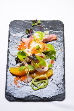 Tavuk salata görünümü