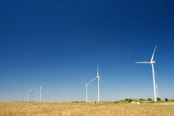 Rüzgar enerjisi kavramı — Stok fotoğraf