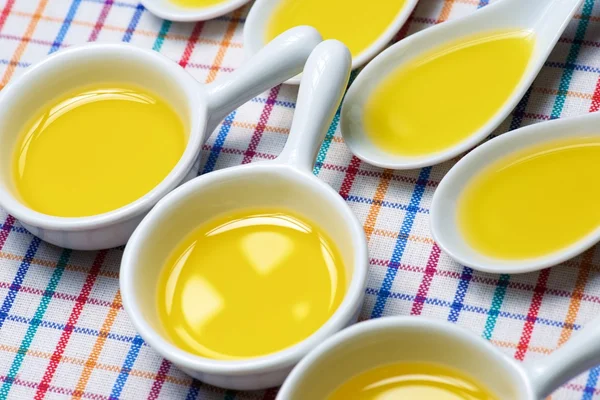 Вид на оливковое масло — стоковое фото