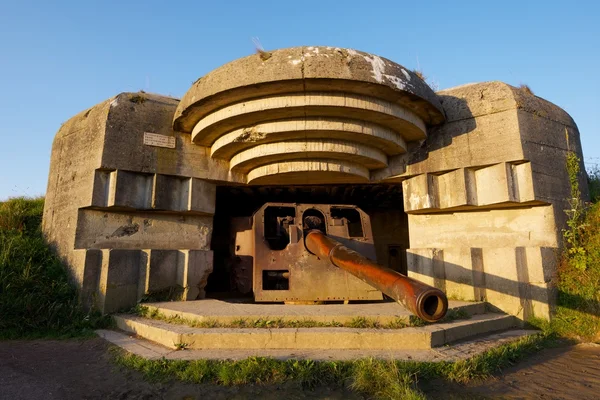 Battery of Longues sur Mer — Stock Photo, Image