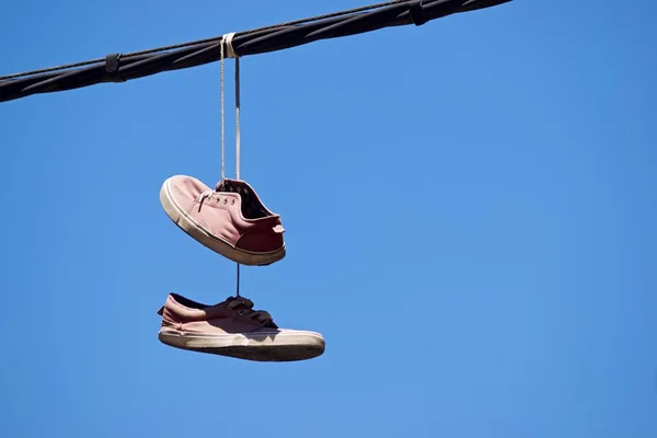 Zapatillas de deporte de cerca — Foto de Stock