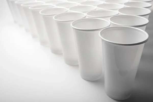 Disposable cups view — Stock Photo, Image