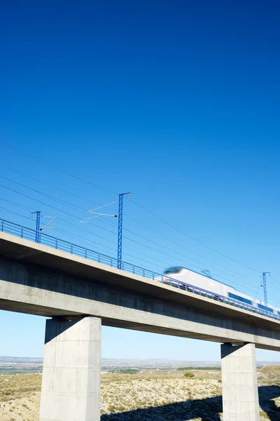 Velocidad Vista tren — Foto de Stock