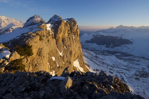Foratata-Gipfel in den Pyrenäen — Stockfoto