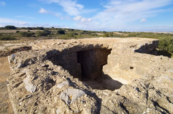 Bunker em Espanha — Fotografia de Stock