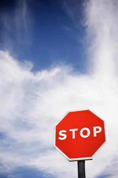 Stop close-up — Stockfoto