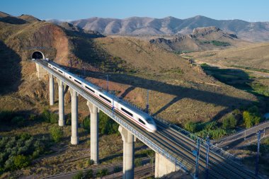 Hız treni görünümü