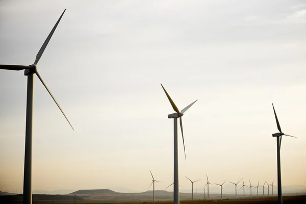 Conceito de energia eólica — Fotografia de Stock