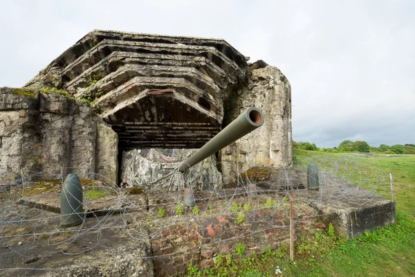 Batterie von Crisbecq — Stockfoto